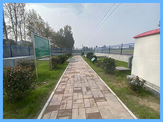 宝鸡市某县又一座农村生活污水处理站落成啦!